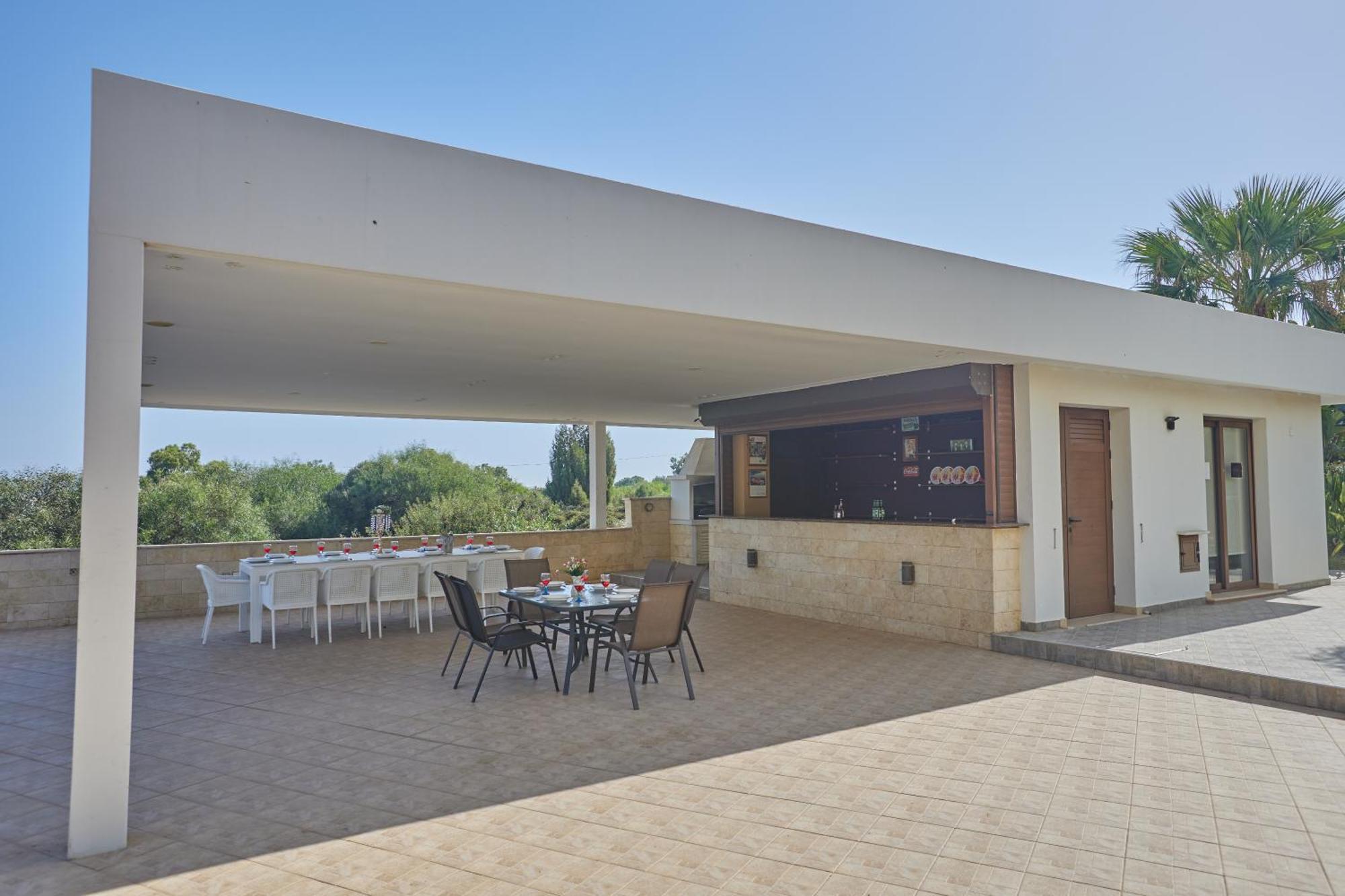 Sparta Luxury Villa Протарас Экстерьер фото