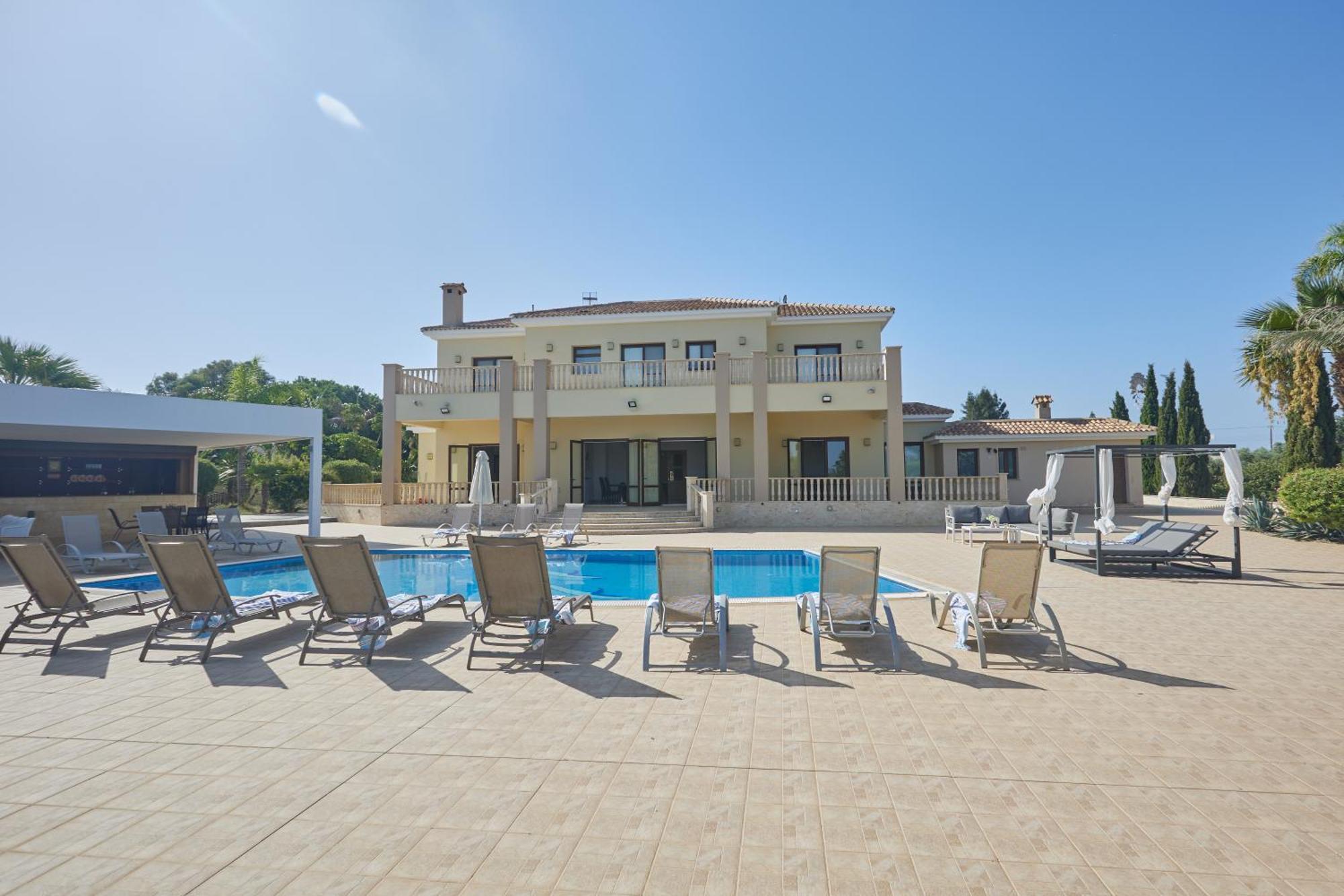 Sparta Luxury Villa Протарас Экстерьер фото