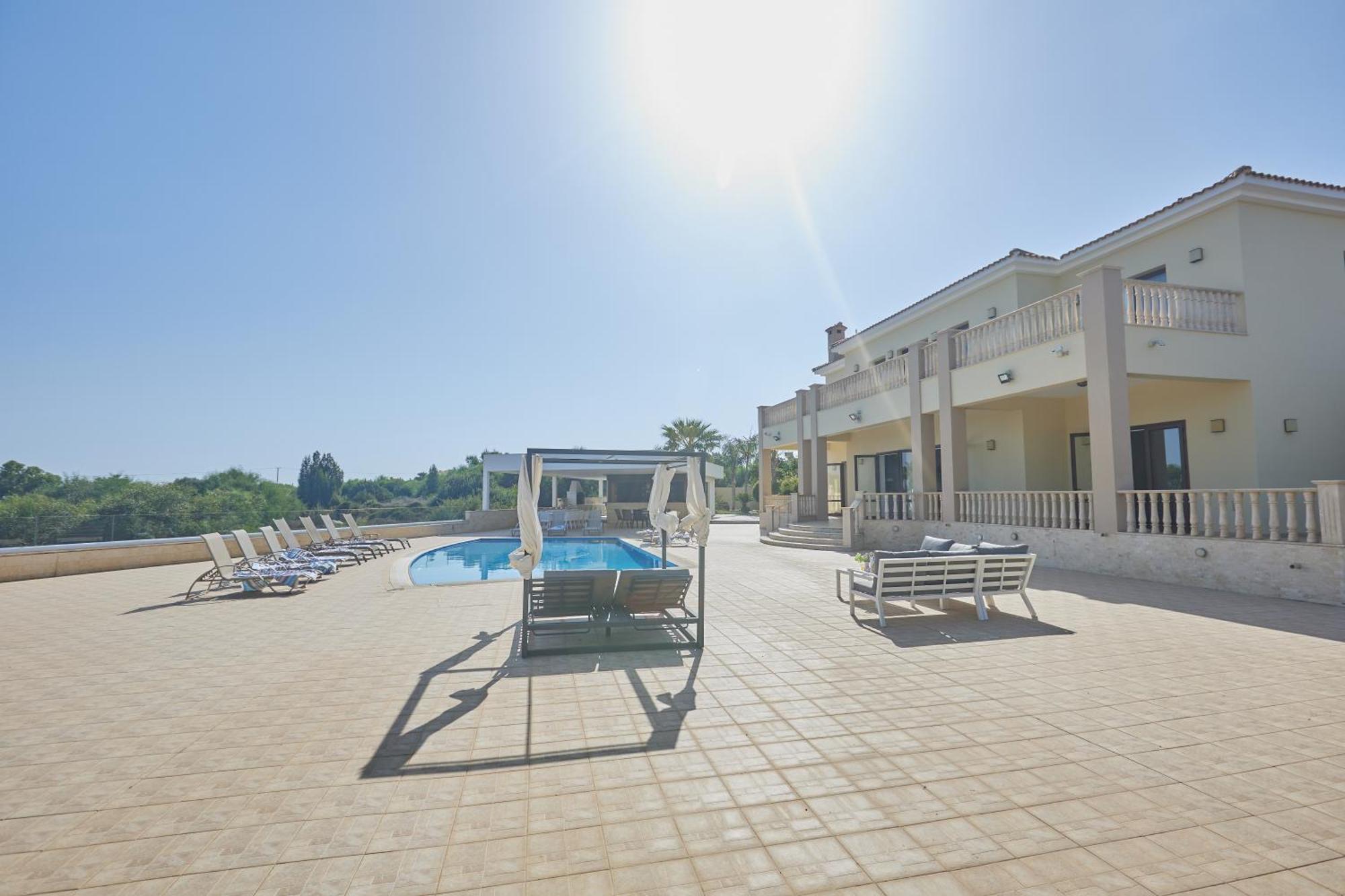 Sparta Luxury Villa Протарас Экстерьер фото
